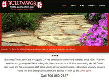 Tablet Screenshot of bulldawgyards.com